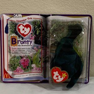 Beanis Babys. Brontty The Brontosaurus . New